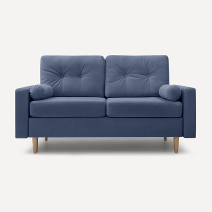 Диван модульный Динс Velvet Navy Blue 