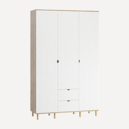Распашной шкаф Теджонс-3 Deco Milk