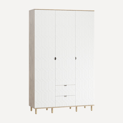 Распашной шкаф Теджонс-3 Time Deco Milk
