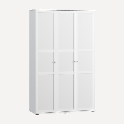 Распашной шкаф Амели 3-150x240 Белый