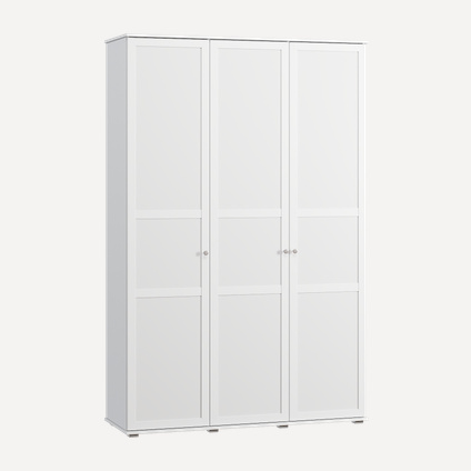Распашной шкаф Амели-3-120-220 White