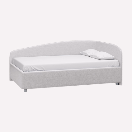 Кровать Лейден 120 Light Grey