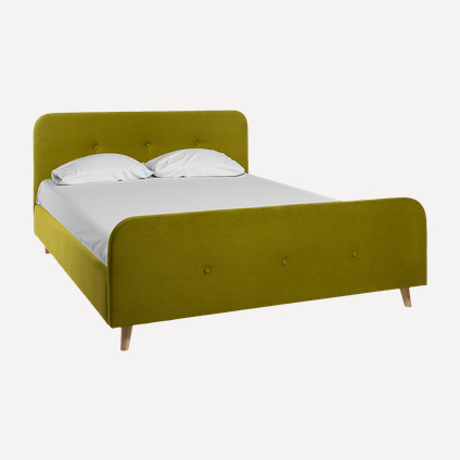Кровать Плиди 160 Velvet Green
