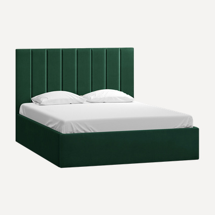 Кровать Вега 160 Barhat Emerald