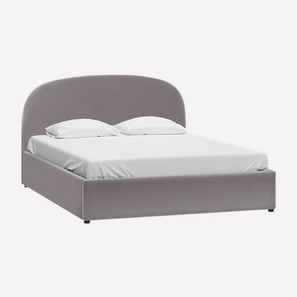 Кровать Тулуза 160 Velvet Grafit