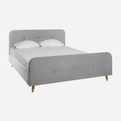 Кровать Плиди 140 Sherst Grey