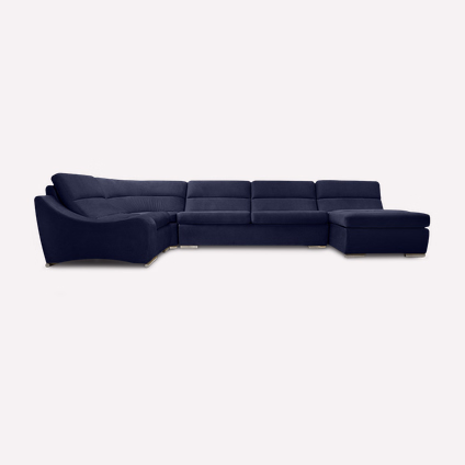 Диван модульный Монреаль-3 Палермо Navy Blue