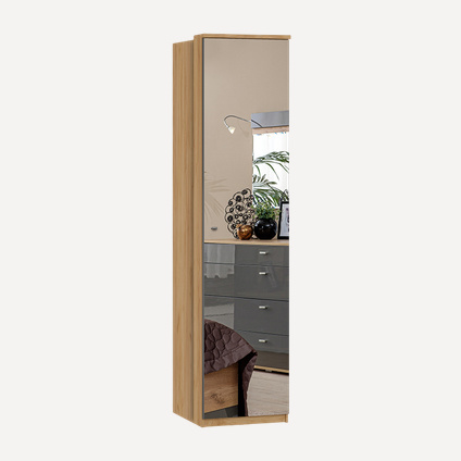 Распашной шкаф Фиджи-4 Антрацит