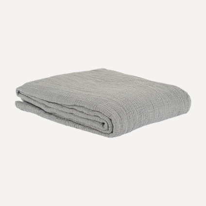 Покрывало Эссеншэл-Cotton-Grey 180x240