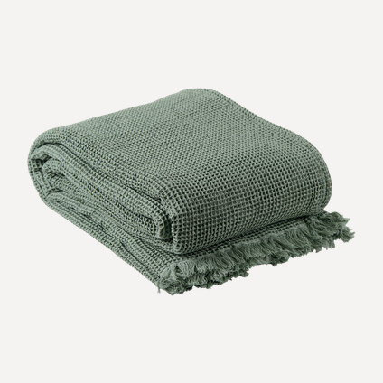 Покрывало Эссеншэл-Waffle-Mint 230x250
