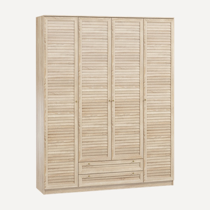 Распашной шкаф Майер-4-190-240 Дуб Сонома