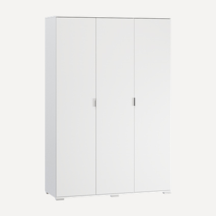 Распашной шкаф Стелла 3-130x200 Белый