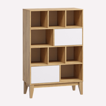 Стеллаж Гритон 85x130 Белый