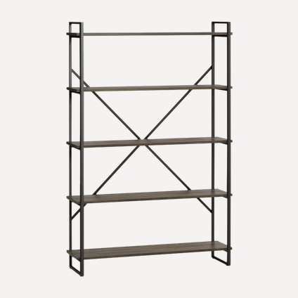 Стеллаж Линц 120x182 Графитовый