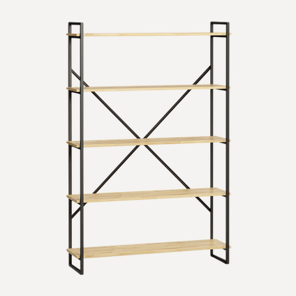 Стеллаж Линц 120x182 Белый