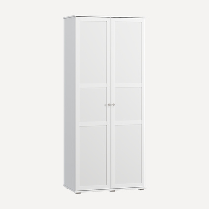 Распашной шкаф Амели-2-100-240 White