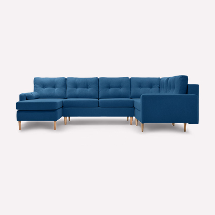 Диван модульный Динс-2 Sherst Blue
