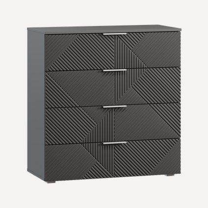 Комод Шелтон 92x96 Графитовый