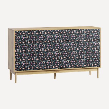 Комод Тайрон 165x93 Цветы