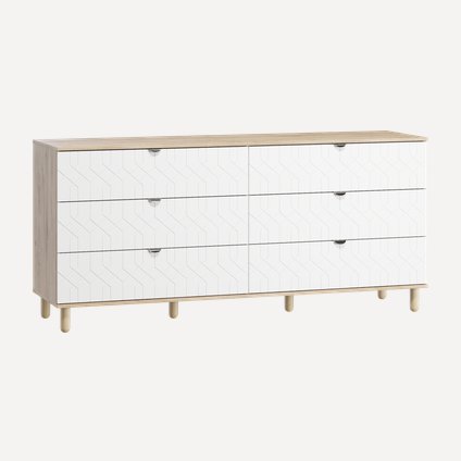 Комод Теджонс-4 Time-2 Deco Milk