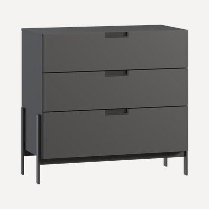 Комод Лигес 93x87 Графитовый