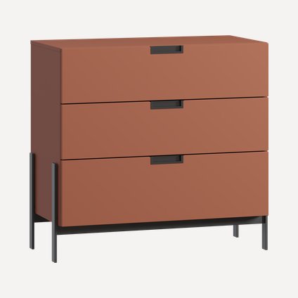 Комод Лигес 93x87 Терракотовый
