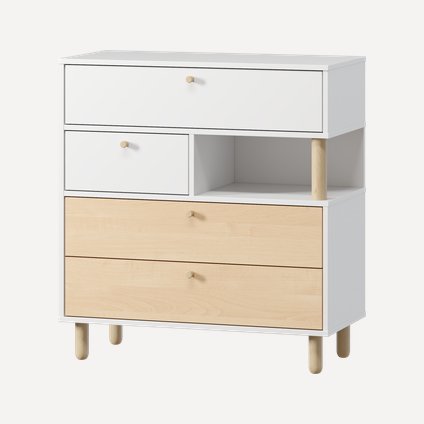 Комод Дикинс-1 White Plywood
