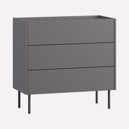 Комод Дигарс 83x81 Графитовый