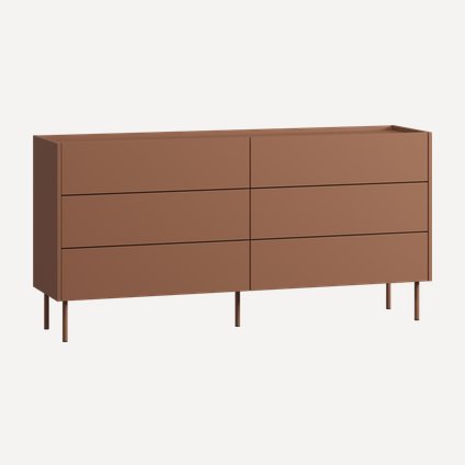 Комод Дигарс 163x81 Терракотовый