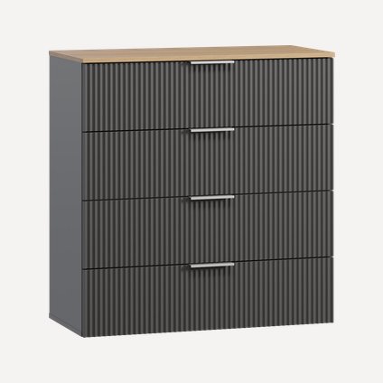 Комод Енссон 91x96 Графитовый