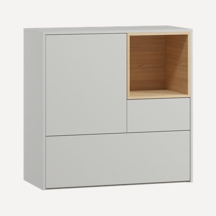 Комод Висмар 143x93 Пепельный