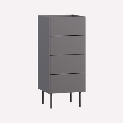 Комод Дигарс 43x102 Графитовый
