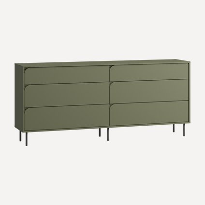 Комод Блест 200x87 Оливковый