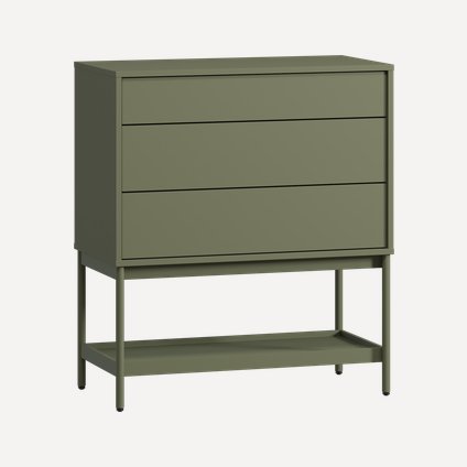 Комод Изи 80x91 Оливковый