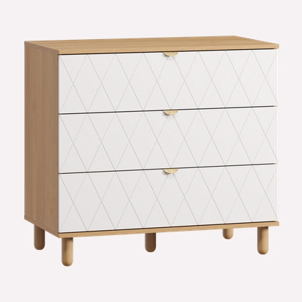 Комод Теджонс 93x85 Ромб Белый