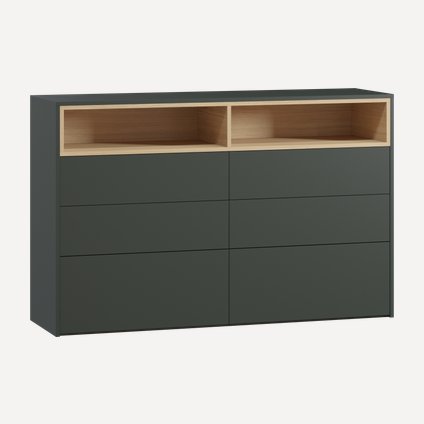 Комод Висмар 143x93 Темно-зеленый