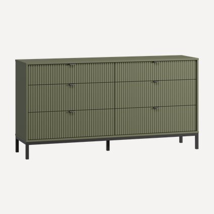 Комод Трейвис 165x84 Оливковый