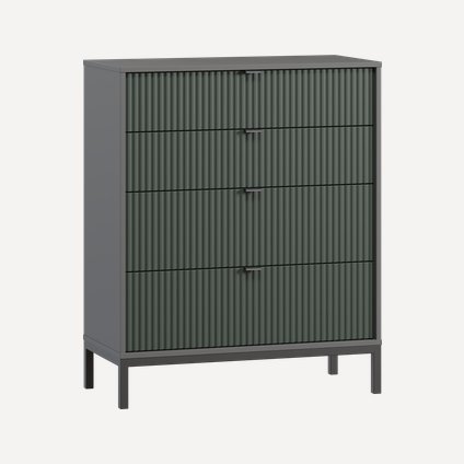Комод Трейвис 84x102 Темно-зеленый