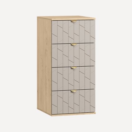 Комод Монблан 47x99 Грань Латте/Дуб Ирландский