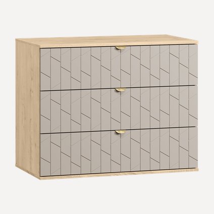 Комод Монблан 93x76 Грань Латте/Дуб Ирландский