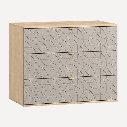 Комод Монблан 93x76 Ритм Латте/Дуб Ирландский