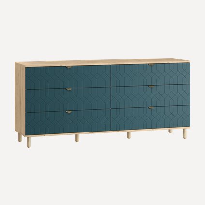 Комод Теджонс-4 Deco Aquamarine