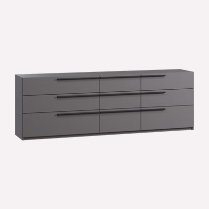 Комод Кимбол 210x70 Графитовый