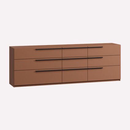 Комод Кимбол 210x70 Терракотовый