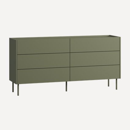 Комод Дигарс 163x81 Оливковый