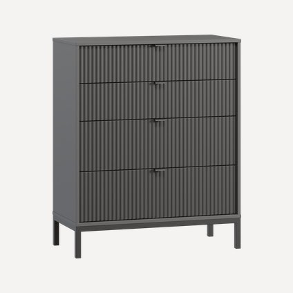 Комод Трейвис 84x102 Графитовый