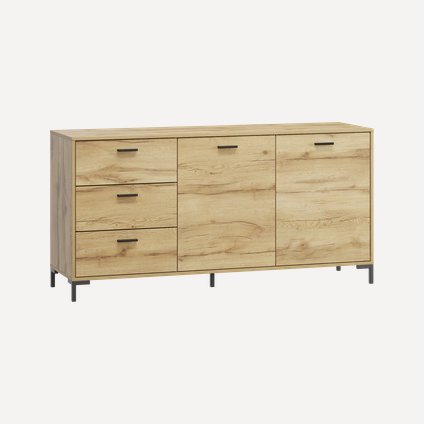 Тумба Кливленд 160x80 Дуб Золотистый