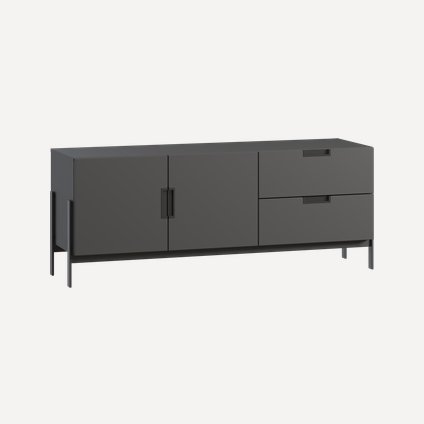 ТВ-тумба Лигес 153x60 Графитовый
