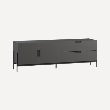 ТВ-тумба Лигес 183x60 Графитовый