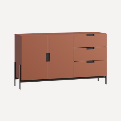 Тумба Лигес 153x87 Терракотовый